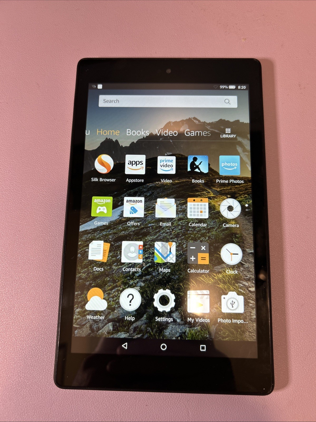 Amazon Fire  HD 8 8th Gen 16GB Black SX034QT - Tested