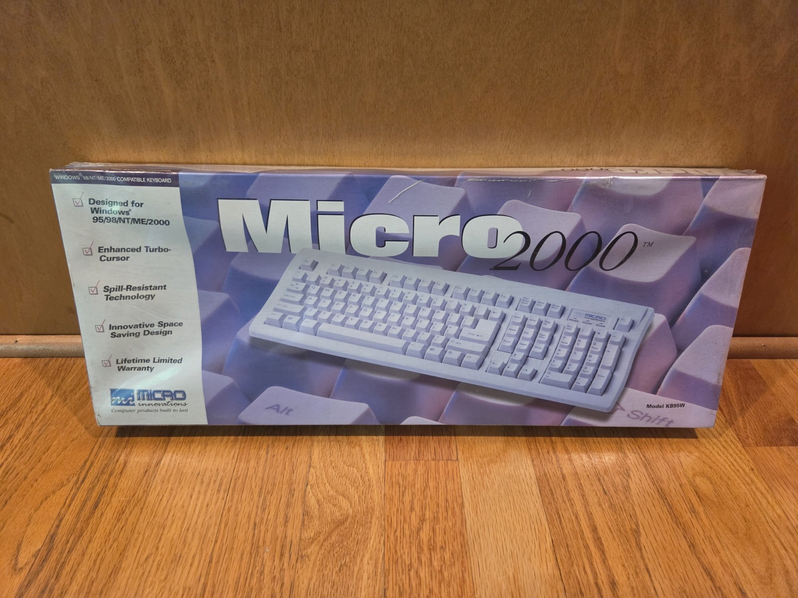Micro Innovations Micro 2000 Keyboard For Windows 95/98/NT/ME/2000 Deadstock NEW