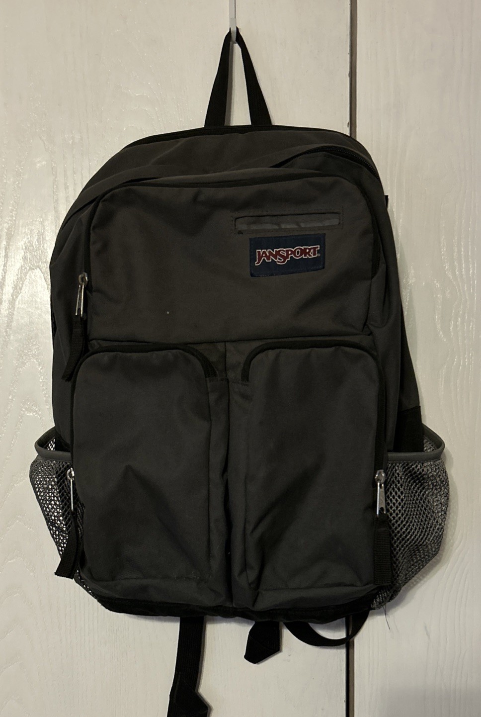 JanSport Splice Laptop Backpack T68T Black & Gray