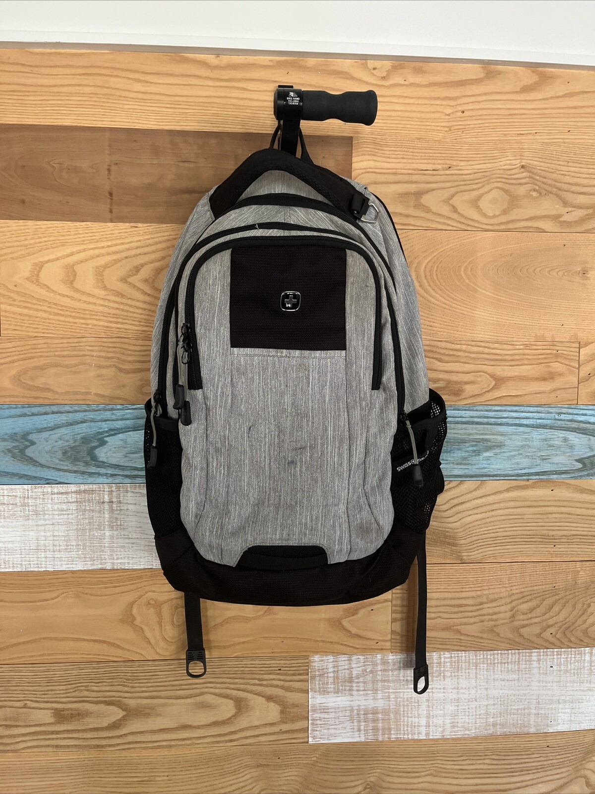 Swiss Gear Cecil 5505 Laptop Backpack Heather Grey 18-Inch