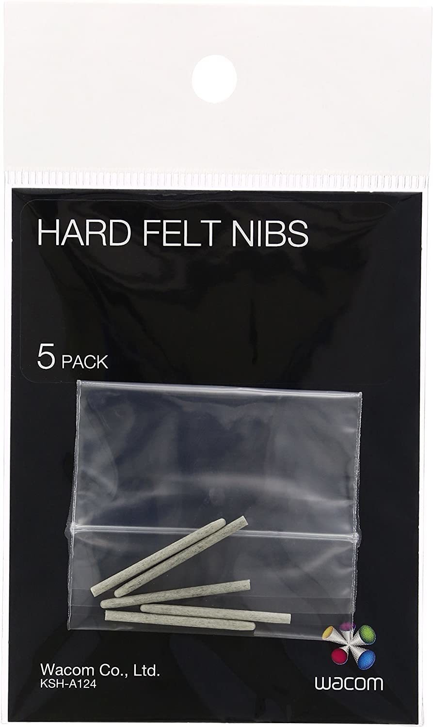Wacom ACK-20003 Hard Felt Nib - For Wacom Digital Pen - 5 / Pack