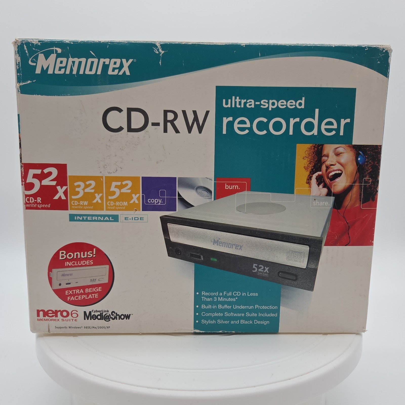 Memorex CD-RW Ultra Speed E-IDE Recorder Suite MRX523252AJI-1