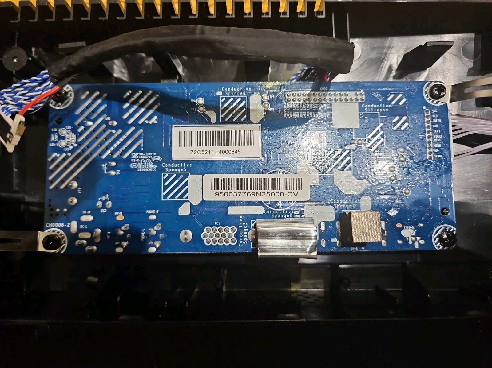 Element EM2FPAB27B 27in 1080P Frameless Motherboard