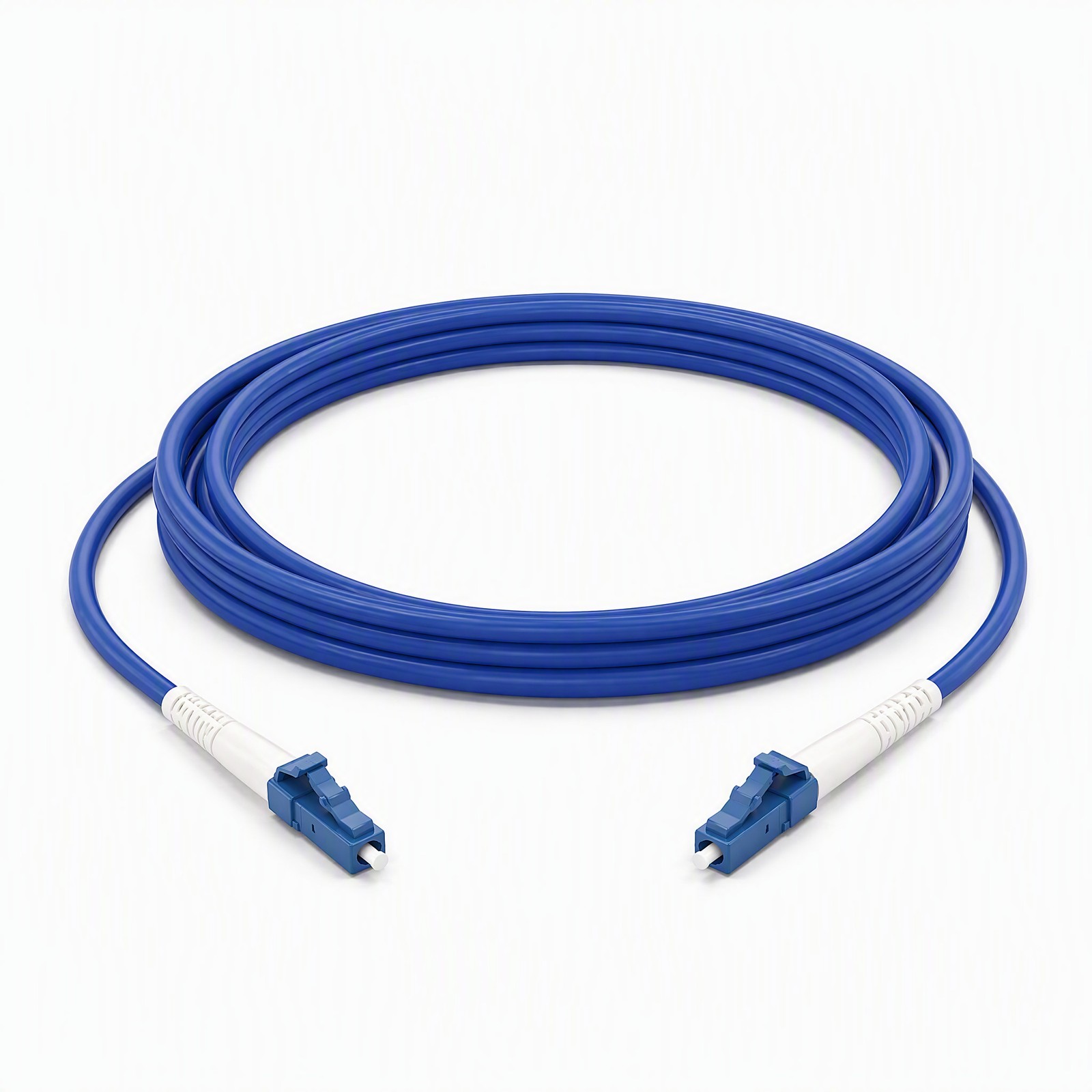 1M-30M Fiber Optic Cable Patch Cord Blue Single-Core Singlemode UPC/LC SC FC ST