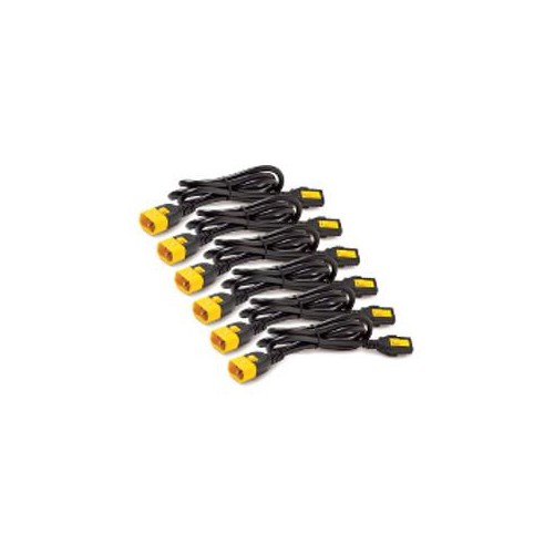 APC AP8704S-NA 6PK 1.22M C13 TO C14 LOCKING POWER CORD