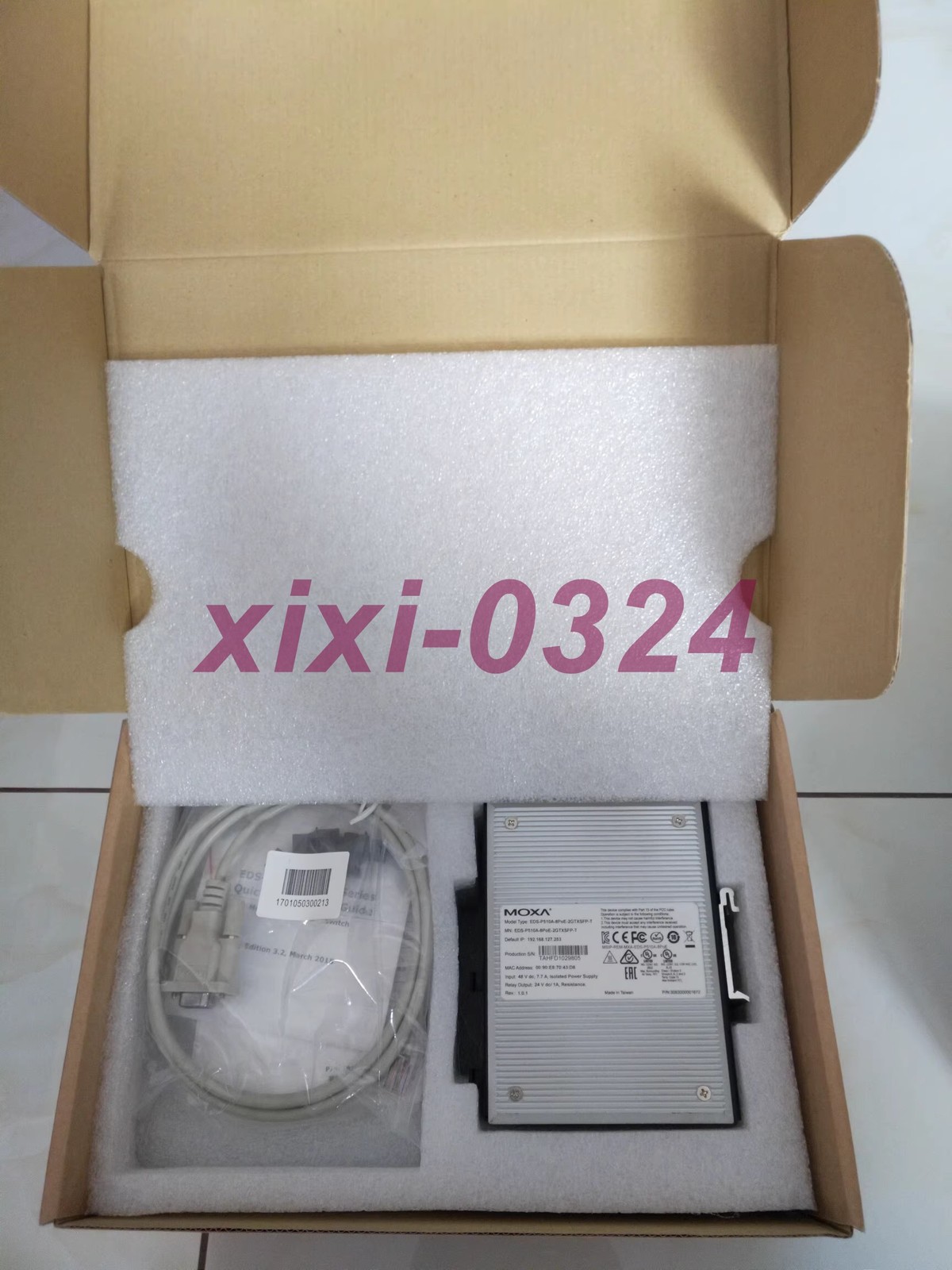 NEW MOXA  EDS-P510A-8POE-２GTXSFP-T Industrial Ethernet Switches  DHL shipping