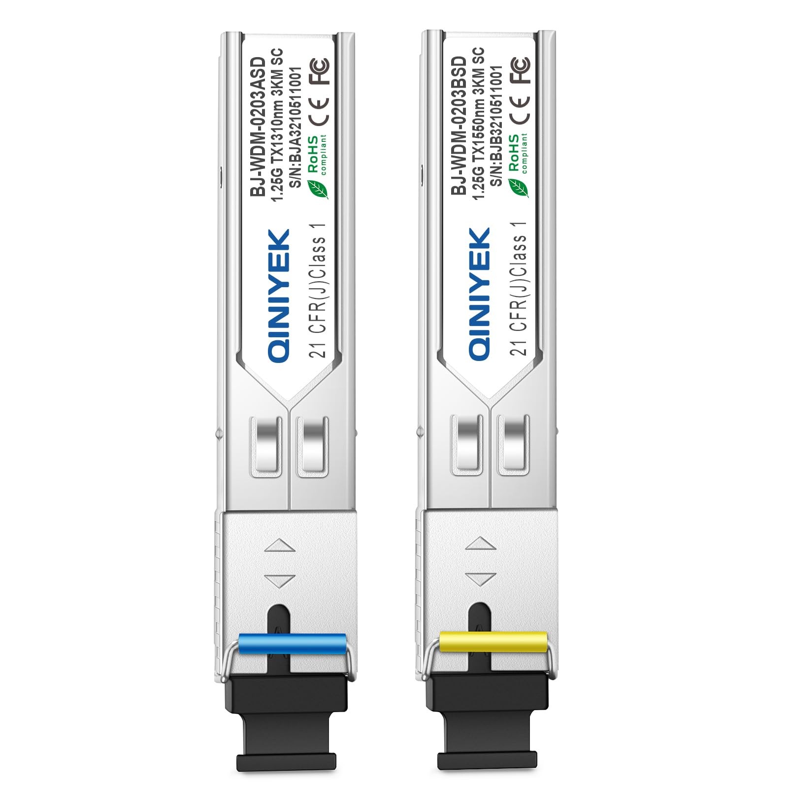 1 Pair Simplex SC Module 3KM 1.25G SingleMode Fiber Connector SFPWDMSM