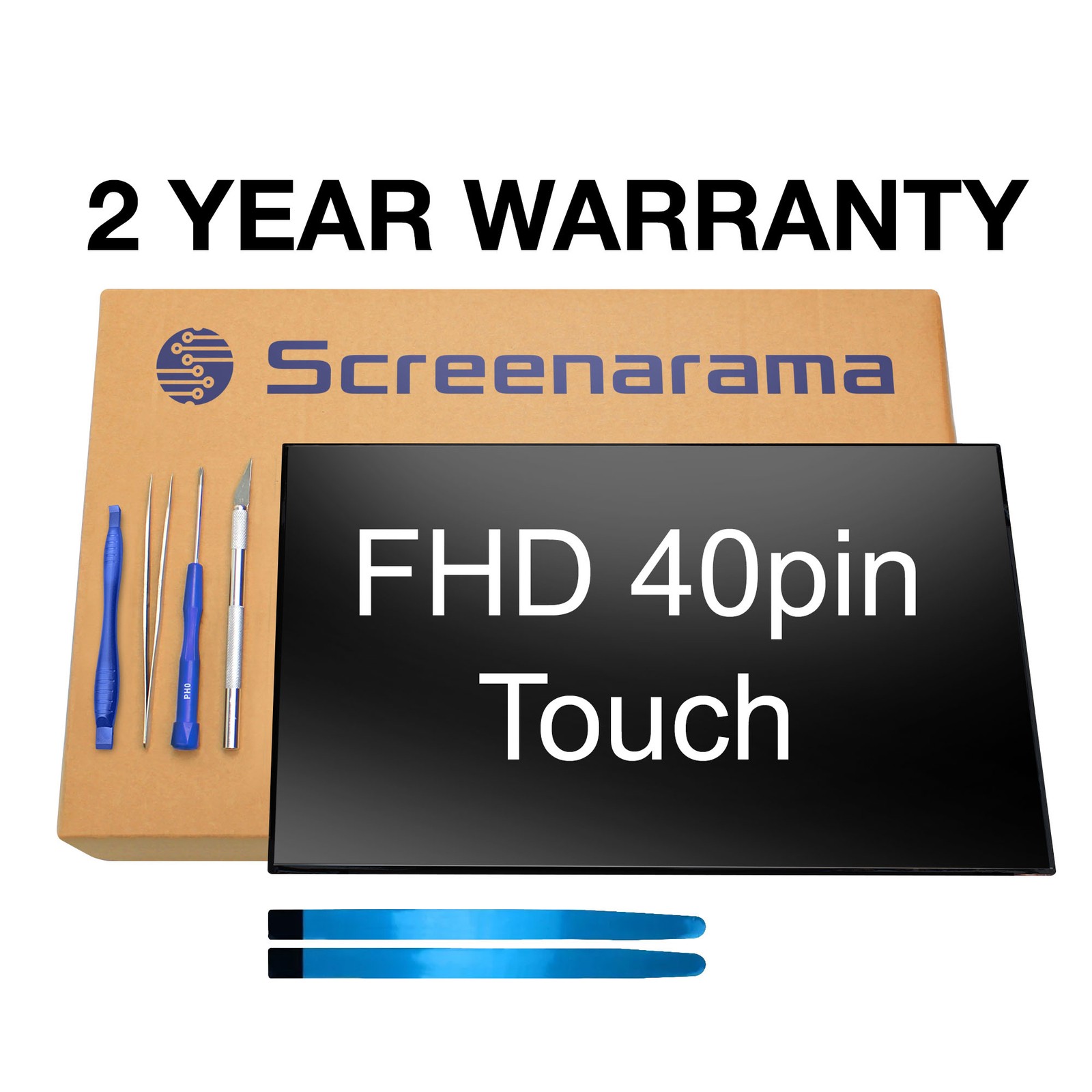 AUO B156HAK02.2 HW2A Dell pn 0M5DY2 M5DY2 Touch IPS LCD Screen + Tools