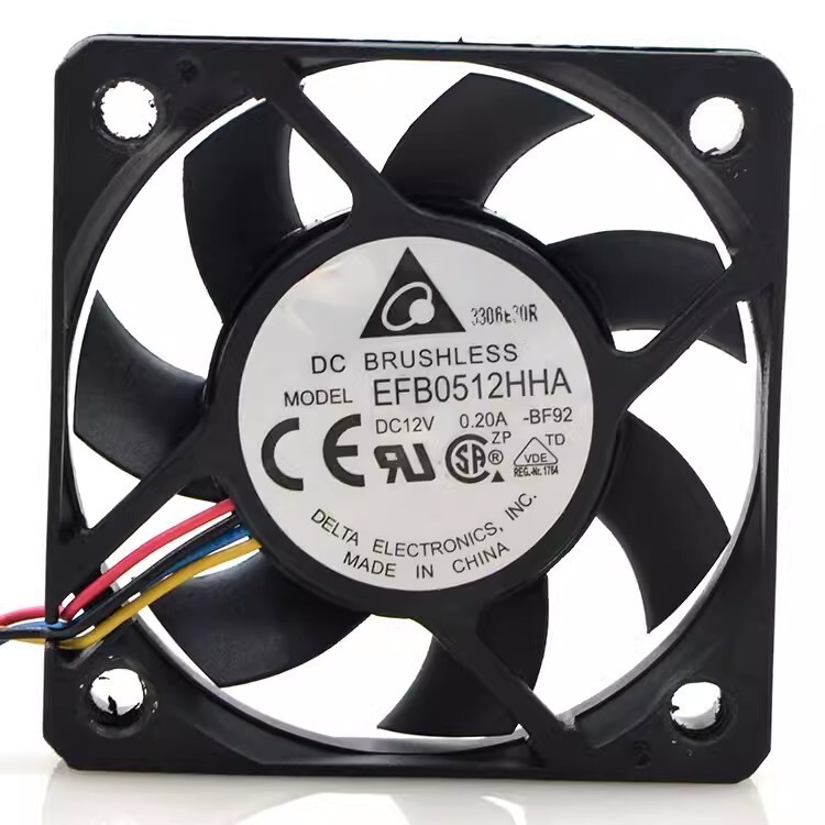Delta EFB0512HHA 5010 5cm 12V 0.2A Server Cooling Fan