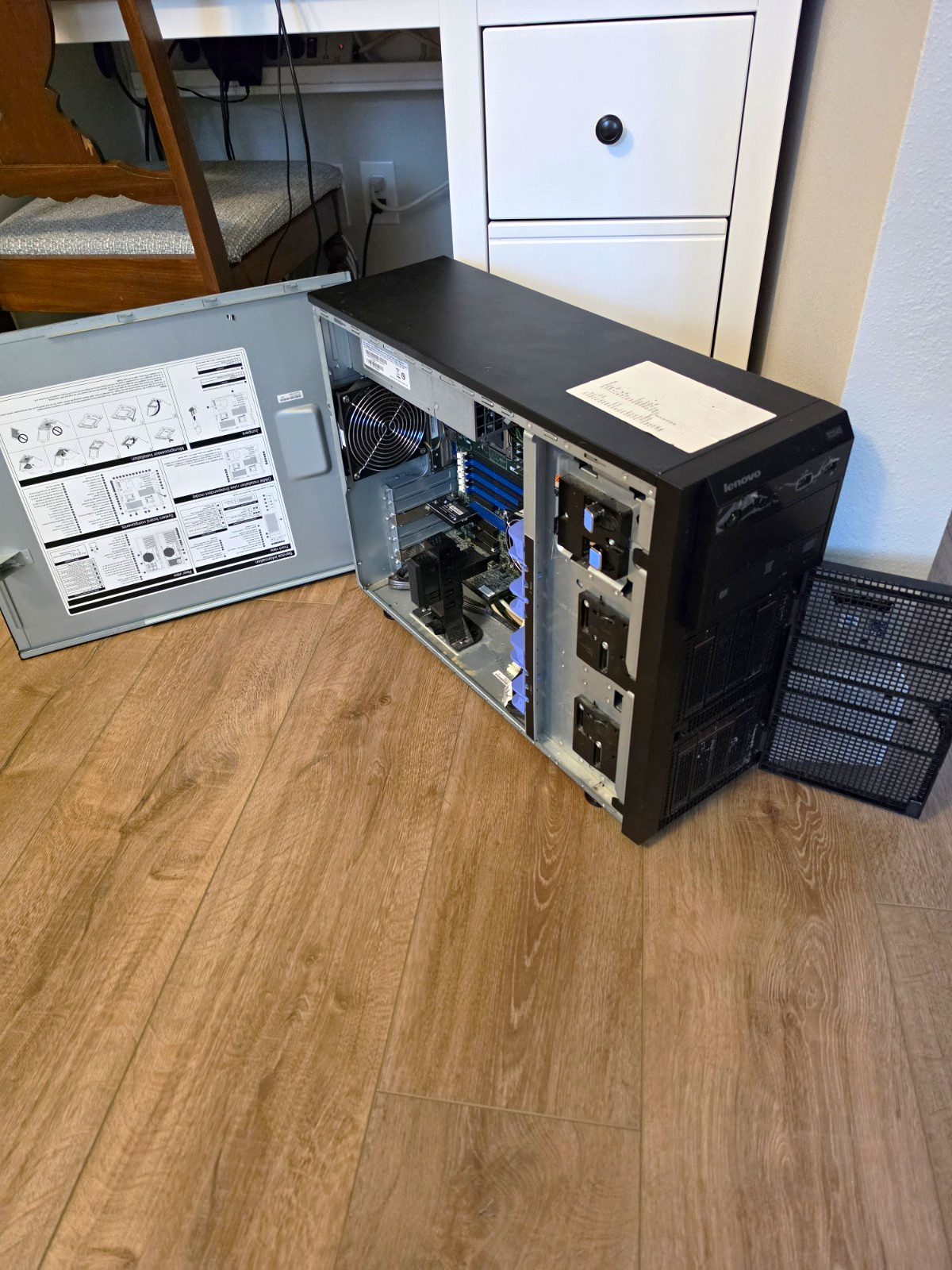 Lenovo ThinkServer TD340 Tower Xeon E52420 v2 64GB RAM 2.5TB Win 10 OS 148gb SSD