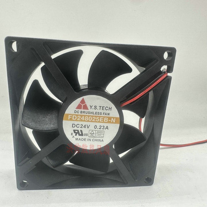 1PCS Y.S.TECH Wonsan FD248025EB-N 24V 0.23A 8CM 8025 Inverter Cooling Fan