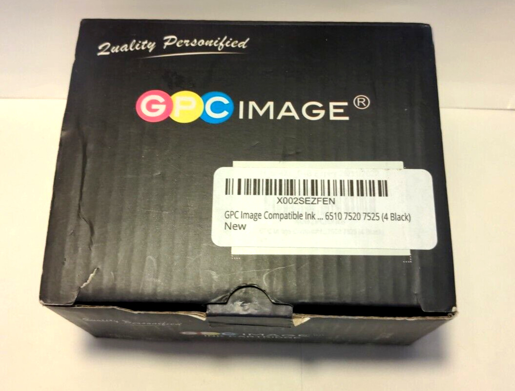 GPC Image Compatible Ink Cartridge Replacement for HP 564XL Black Lot of 6