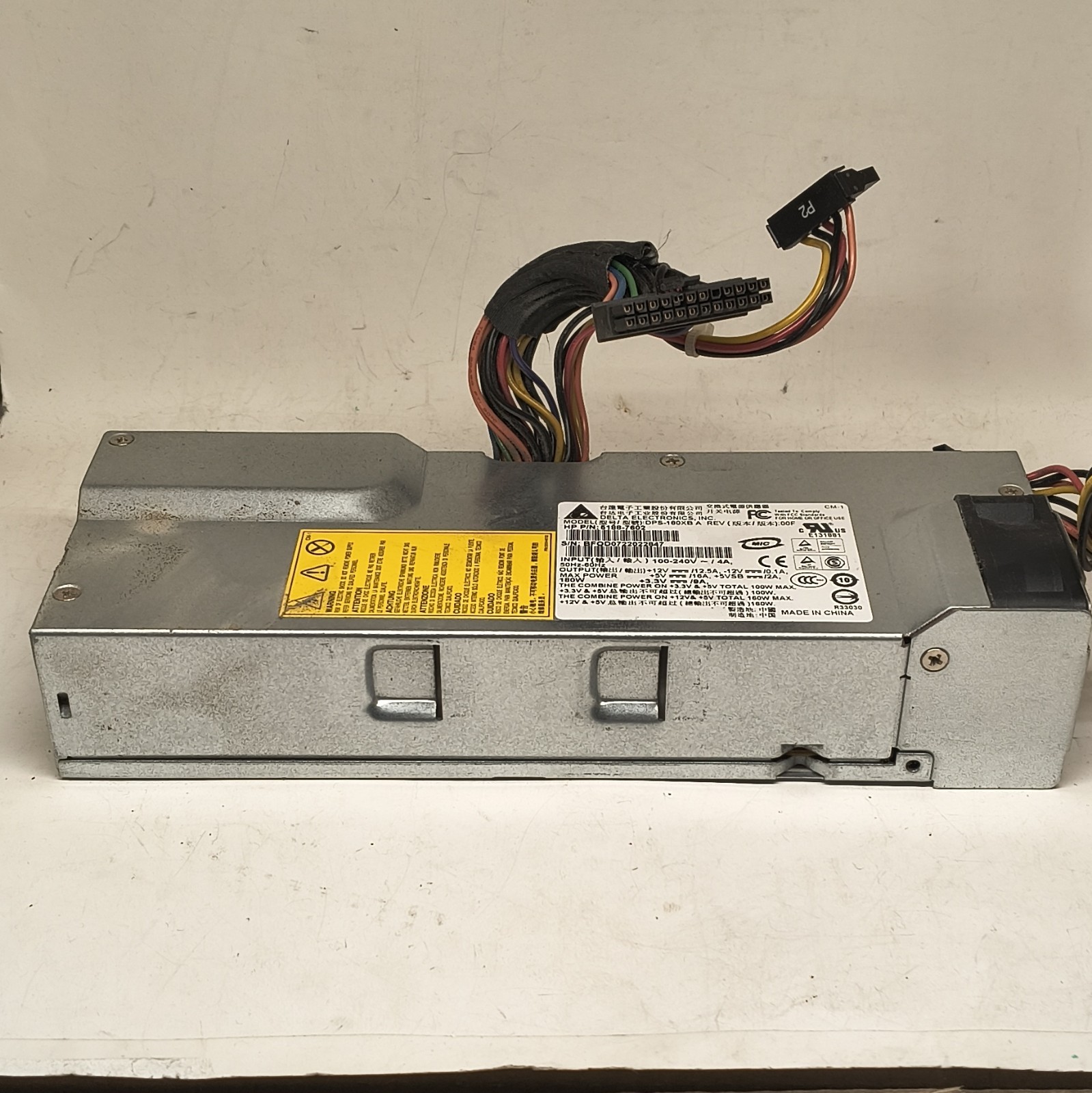 Delta Electronics DPS-180XB 180W Power Supply for HP 100-240V 24 Pin 5188-7602
