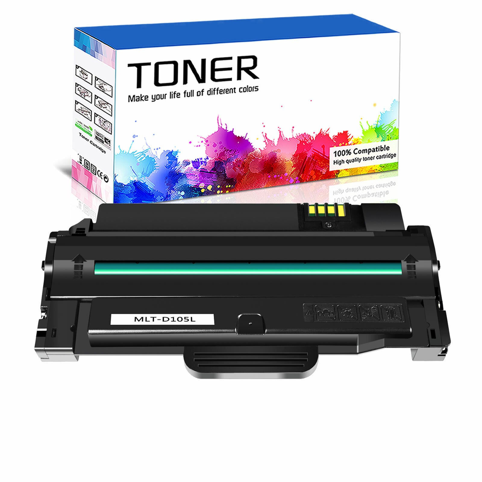 1-4PK MLT-D105L Toner Cartridge For Samsung SF-650 SF-650P SCX-4623FN SCX-4623FW