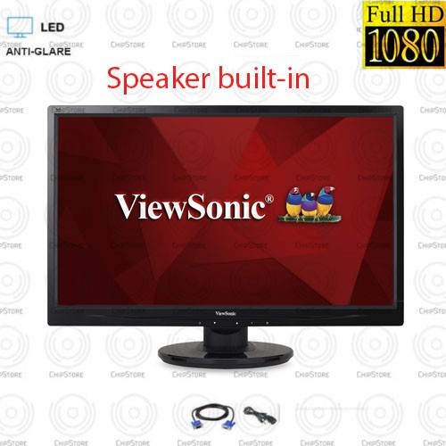 ViewSonic VA2246M-LED 22" 1080p Widescreen LCD Monitor with speakers