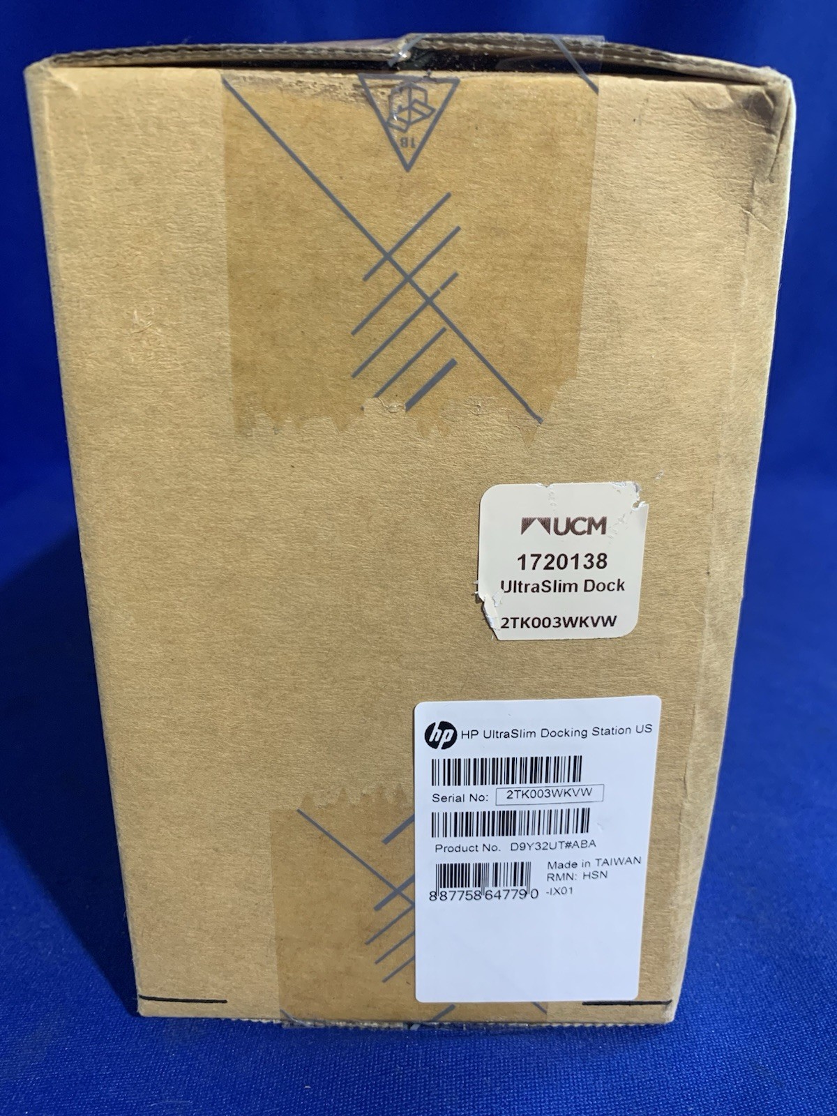 HP D9Y32UT UltraSlim Docking Station - D9Y32UT#ABA - New Sealed