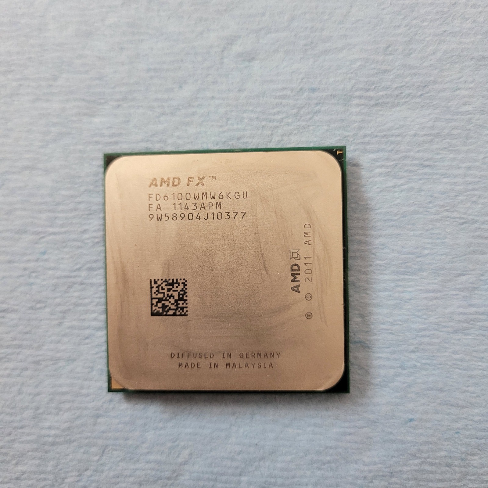 AMD FX-6100 CPU Desktop Processor 6-Core 3.3GHz 8MB AM3+ FD6100WMW6KGU