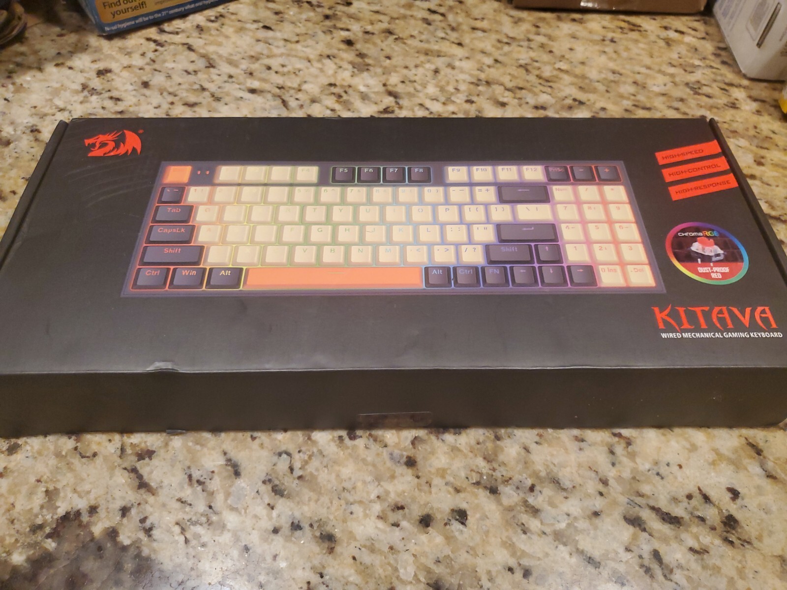 Redragon Mechanical Gaming Keyboard, Wired Mechanical Keyboard with RGB Backl...