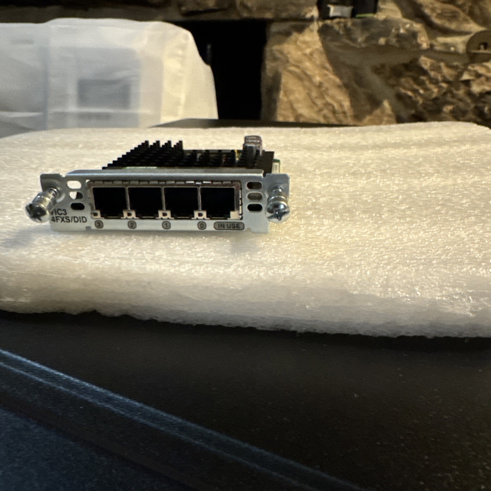 CISCO  VIC3-4FXS/DID 4-PORT VOICE INTERFACE CARD - FXS AND DID
