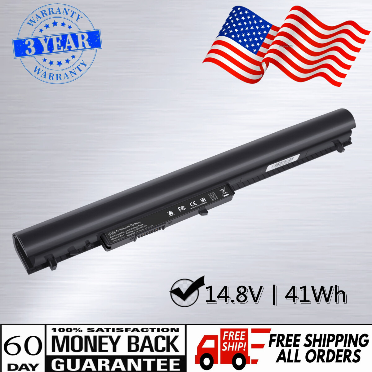 OA04 Battery for HP 15-G020DX 15-G012DX 15-G019WM 15-R011DX 15-R029WM