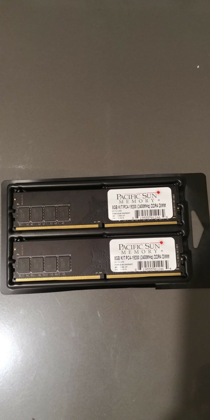  8GB DDR4 ECC RAM 2400MHz 288 pin DIMM PC4-2400T Memory Card