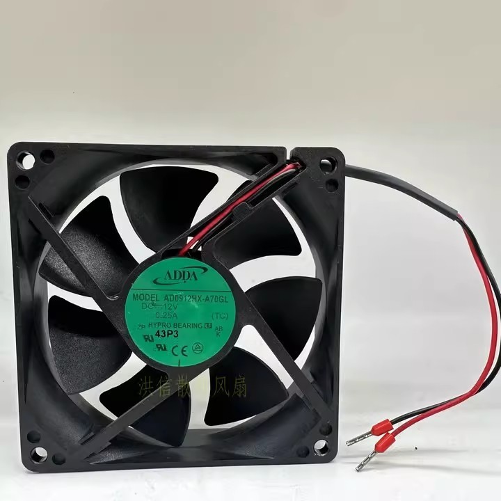 1PCS ADDA AD0912HX-A70GL 12V 0.25A 9025 9CM Power Supply Case Cooling Fan