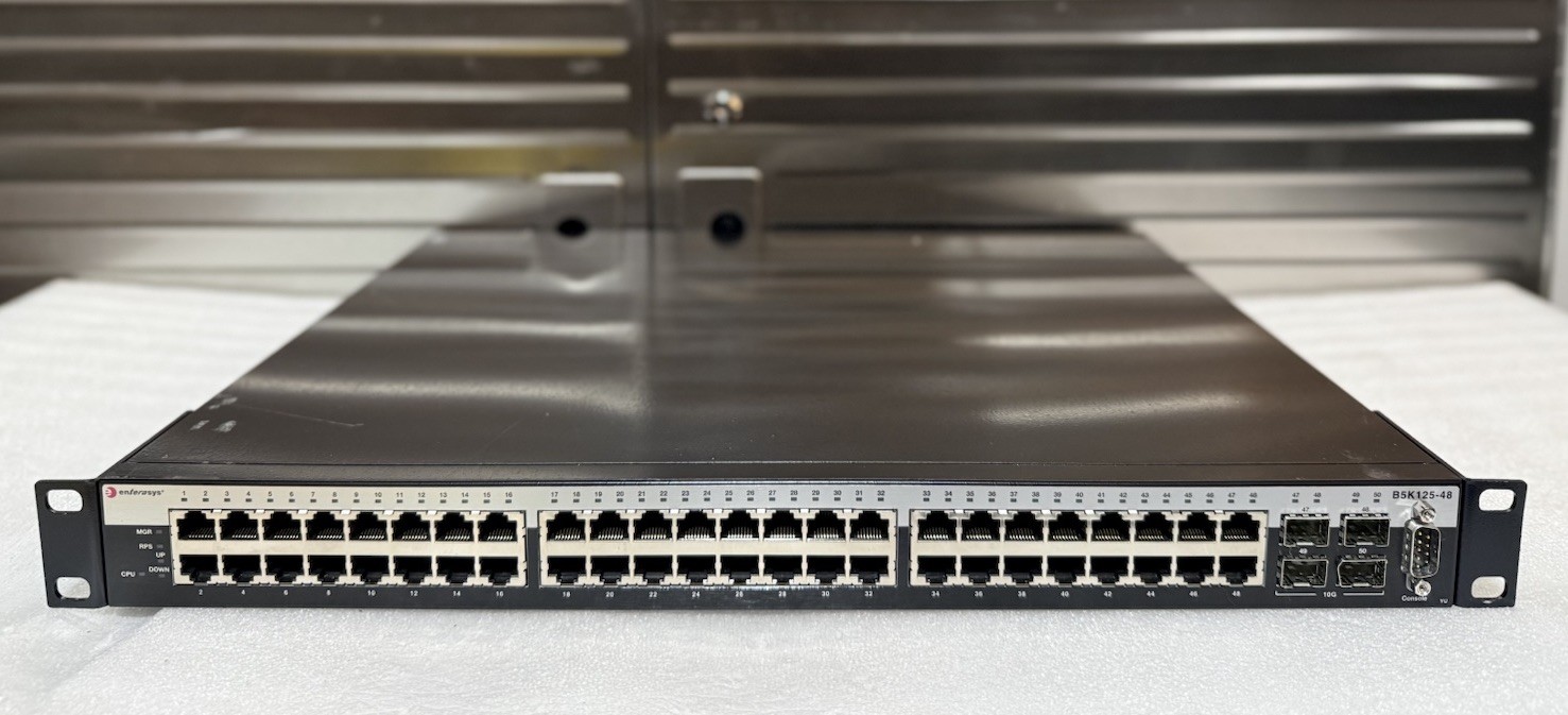 Enterasys B-Series B5 B5K125-48 48-Port Managed Stackable Gigabit Switch