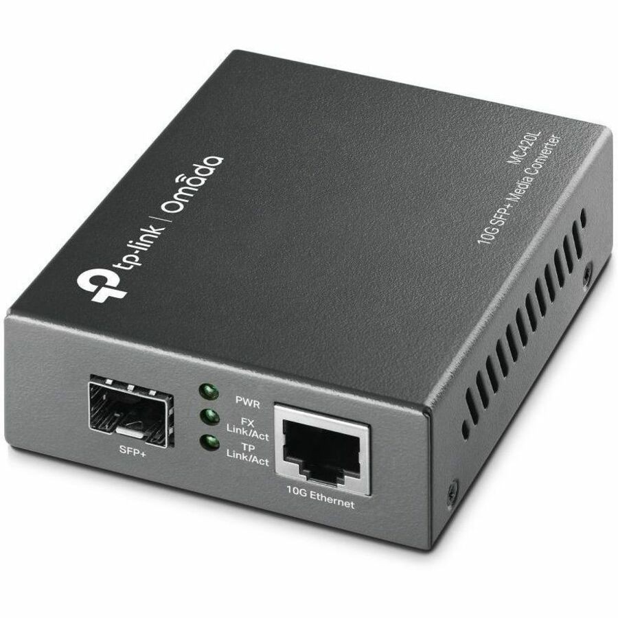 TP-Link Omada 10G Multi-Gigabit SFP Media Converter MC420L