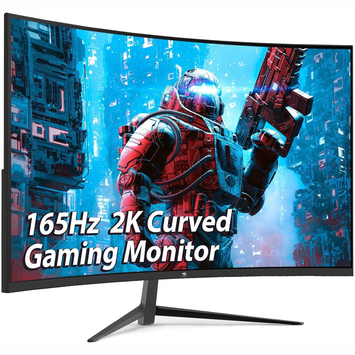 Z-EDGE 32" 2K QHD 2560x1440 165Hz (DP) 144Hz (HDMI) 1ms Curved Gaming Monitor