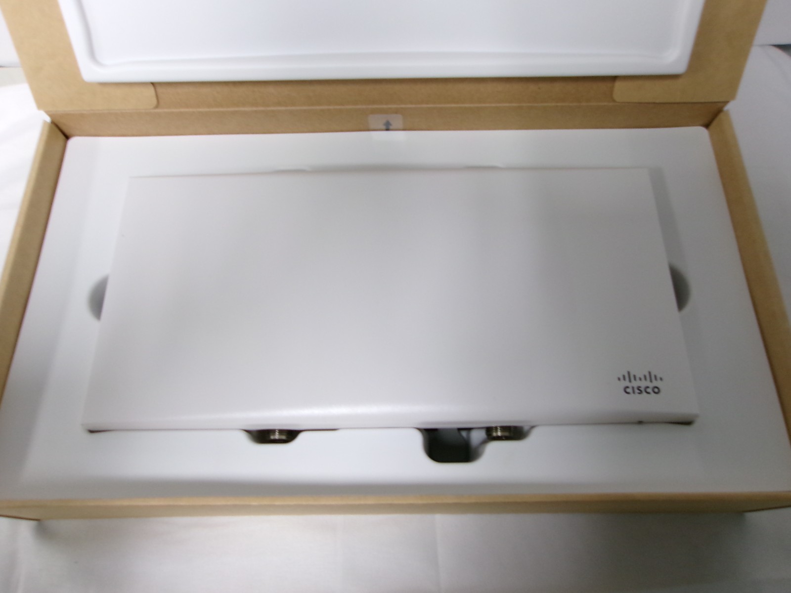 New Cisco Meraki MR76-HW Wi-Fi 6 Outdoor Access Point Unclaimed w/ 4 Antennas