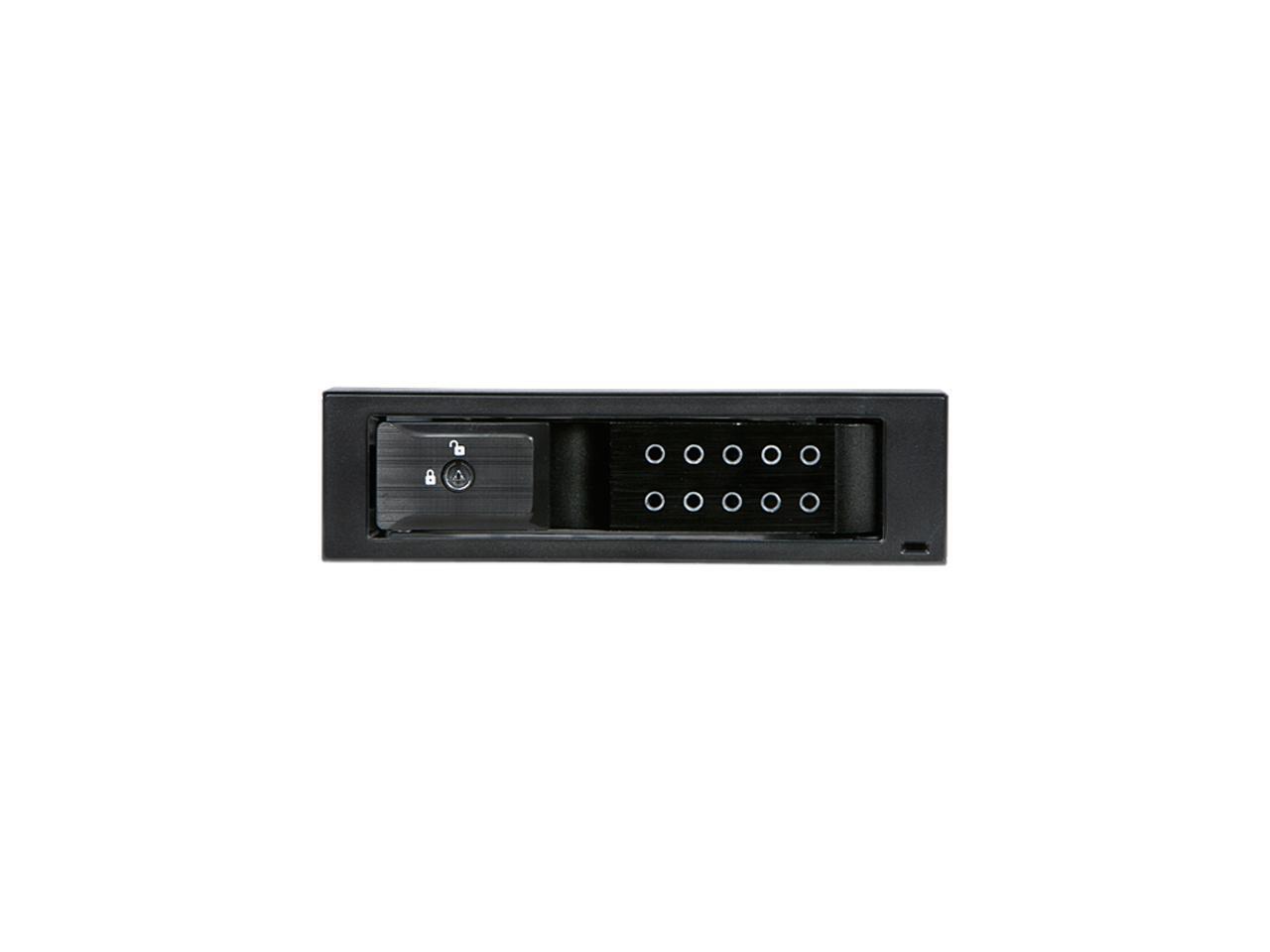iStarUSA BPN-DE110HD-BLACK Trayless 5.25" to 3.5" 12Gb/s HDD Hot-swap Rack