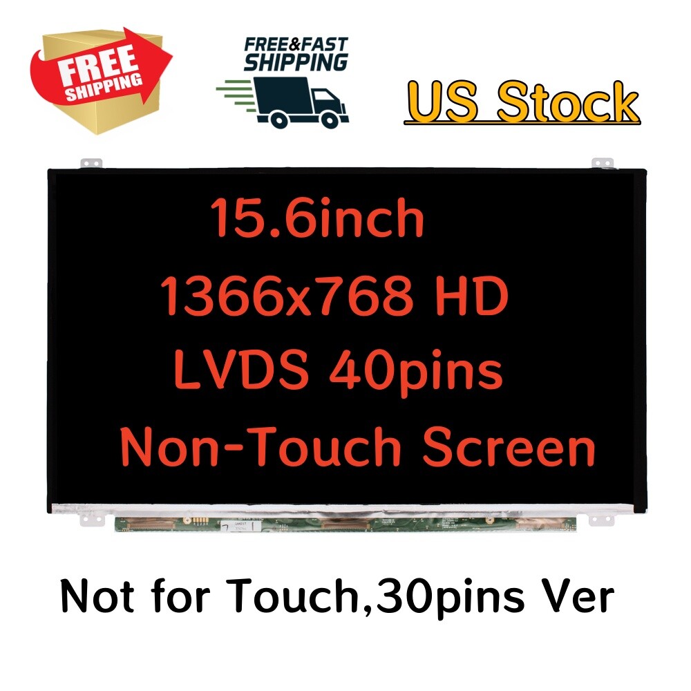 For HP-Compaq ENVY DV6T-7300 15.6" Panel WXGA HD SLIM LCD Display 40PINS PANEL