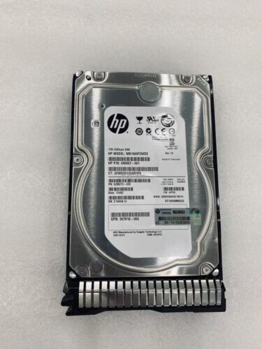FIT FOR HP 652753-B21 653947-001 1TB 6G 7.2K RPM 3.5" SAS SC HARD DRIVE