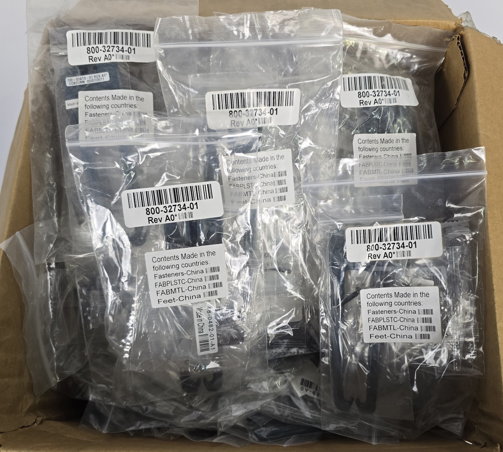 *LOT OF 55* Brand New Sealed Cisco Foxconn 53-100832-01 Rack Mount Hardware Kits