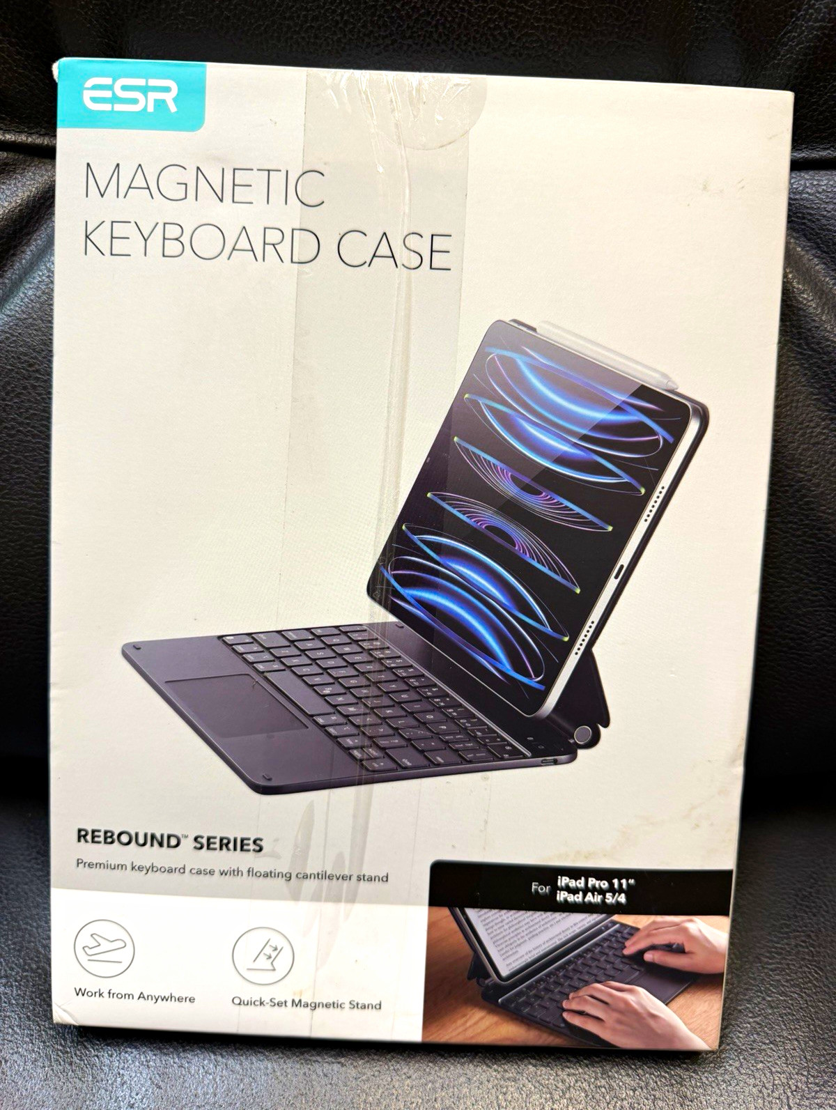ESR Rebound Magnetic Keyboard Folio for iPad Pro 11 / iPad Air 4/5 Black