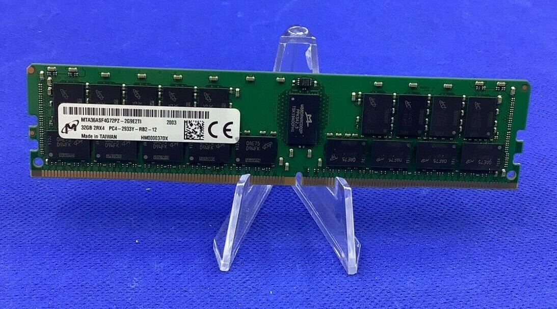 MTA36ASF4G72PZ-2G9E2 MICRON 32GB (1X32GB) 2RX4 PC4-2933Y MEMORY