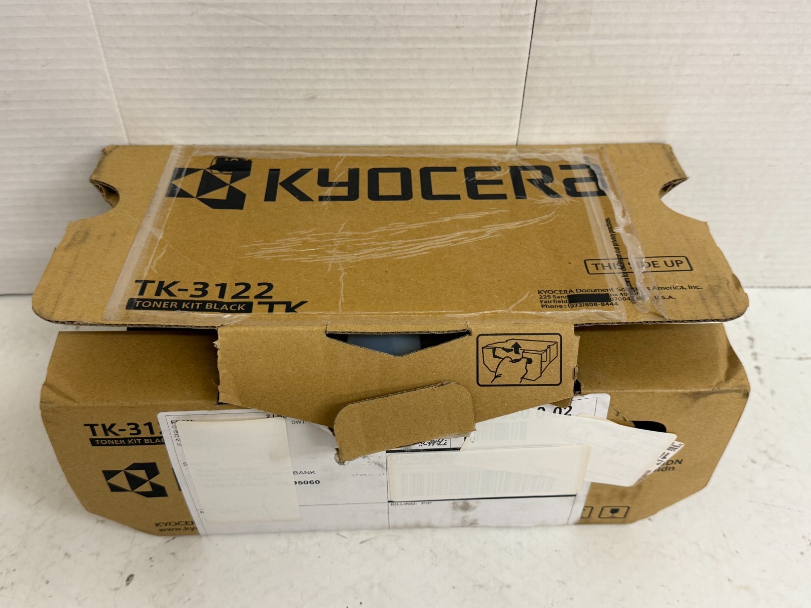 Genuine Kyocera Black Toner TK-3122 Open Box