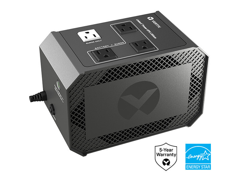 Vertiv Liebert Power-UPS 400VA/240W 120V Lithium-Ion Standby UPS (PUL-400LVT)