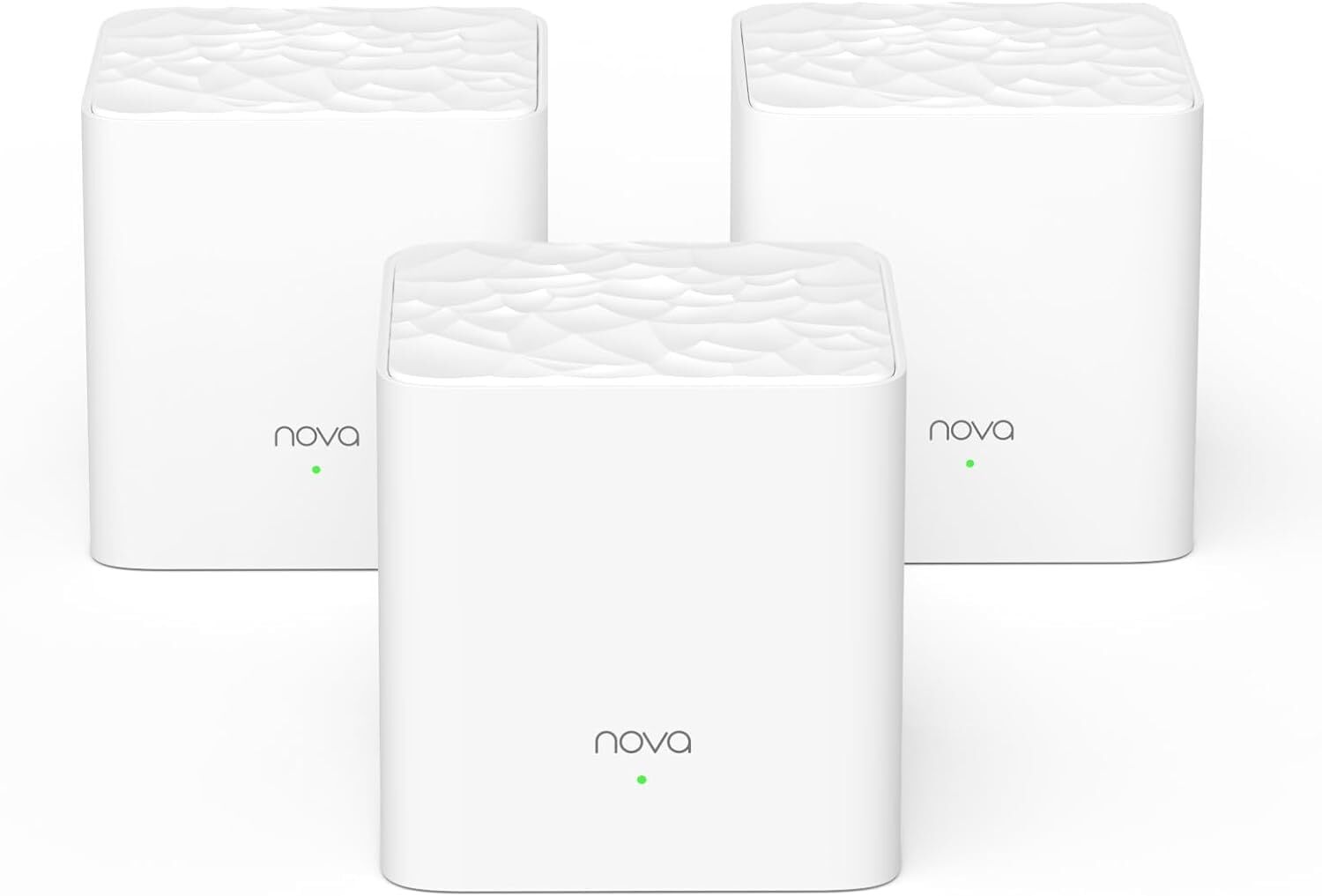 Tenda Nova MW3 3 Pack Mesh WiFi System Whole Home Coverage (3000 sq Ft) AC1200