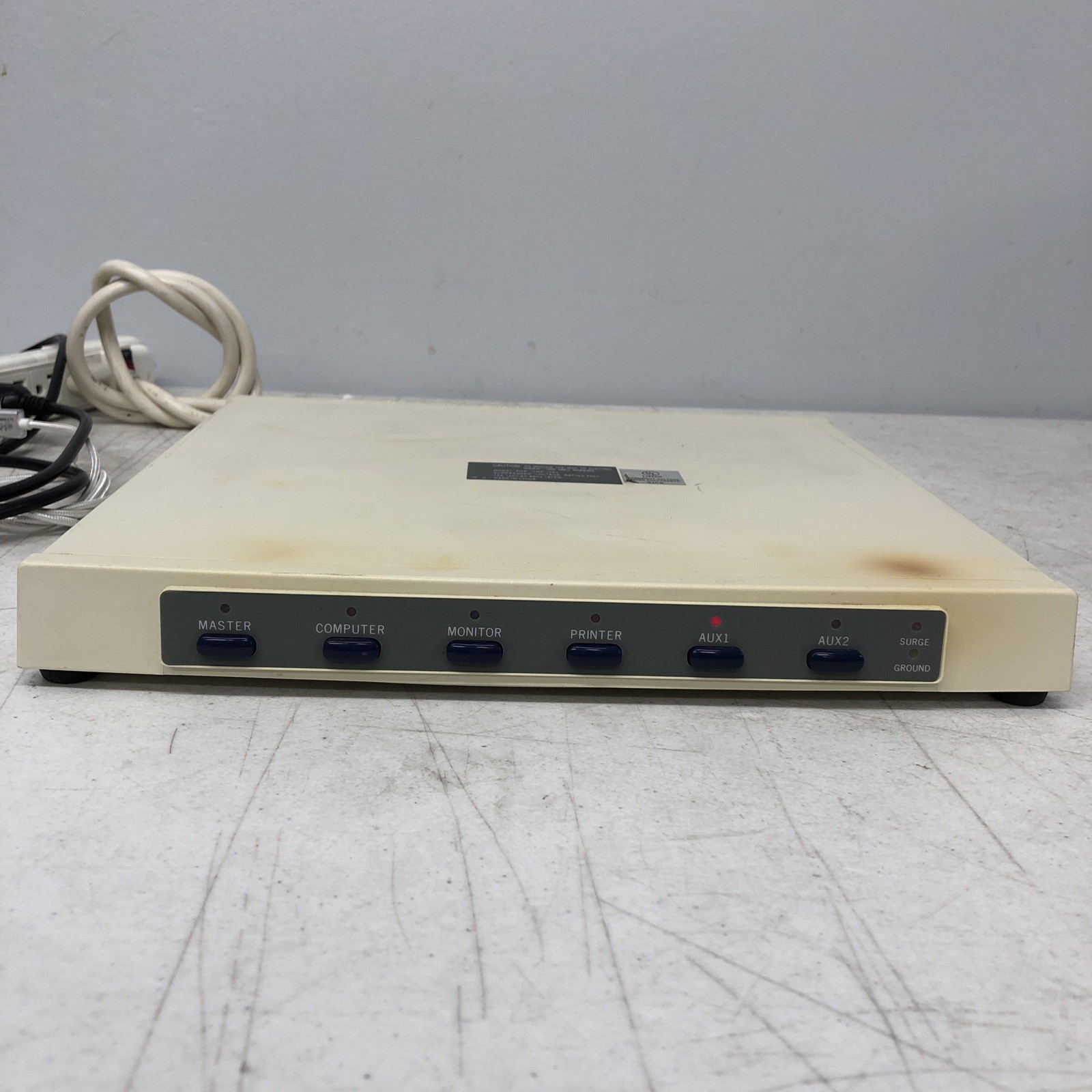 Model PCP-3MS-FAX SURGE SUPPRESSOR Vintage 15A 125V 60Hz 1875W - Tested