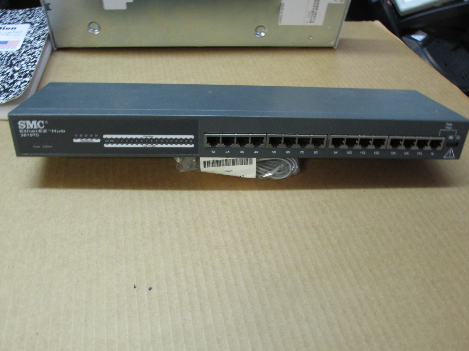 SMC SMC3616TC-EZ Switch SMC EtherEZ HUB 3616TC 16 PORTS
