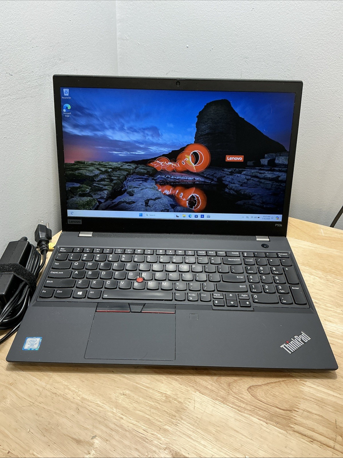 Lenovo ThinkPad P53s Core i7-8565U 1.8GH 16GB 512GB SSD WCam WiFi  W11 Cord