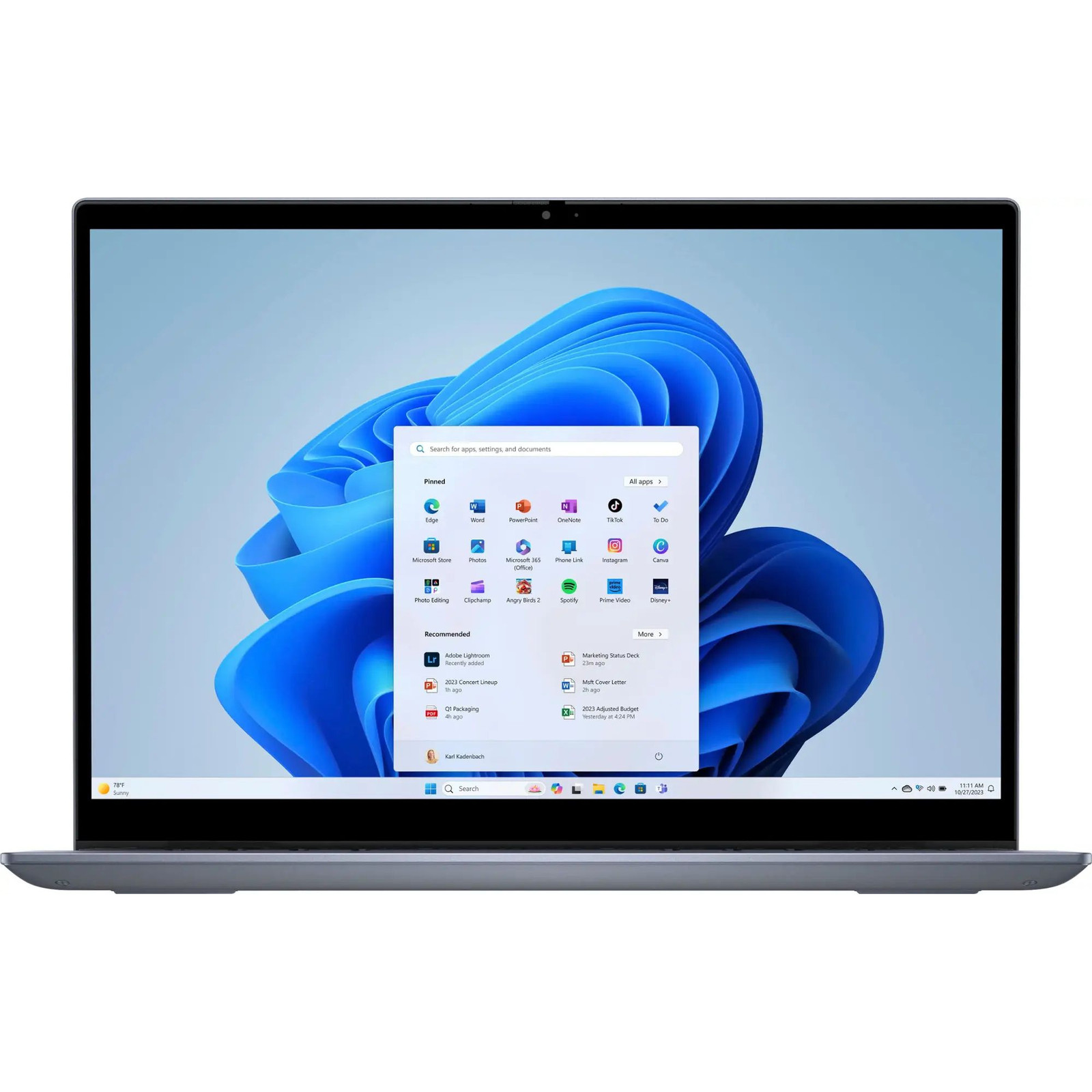 Inspiron 14 7435 – FHD+ Touch – Ryzen 5 7530U – 8GB – 512GB SSD – Blue
