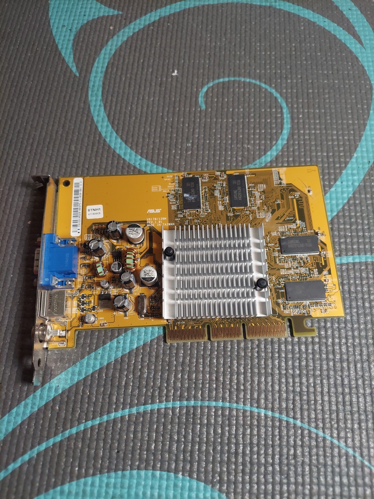 ASUS V8170/128M NVIDEO GEFORCE4 MX440 128MB AGP VGA CARD