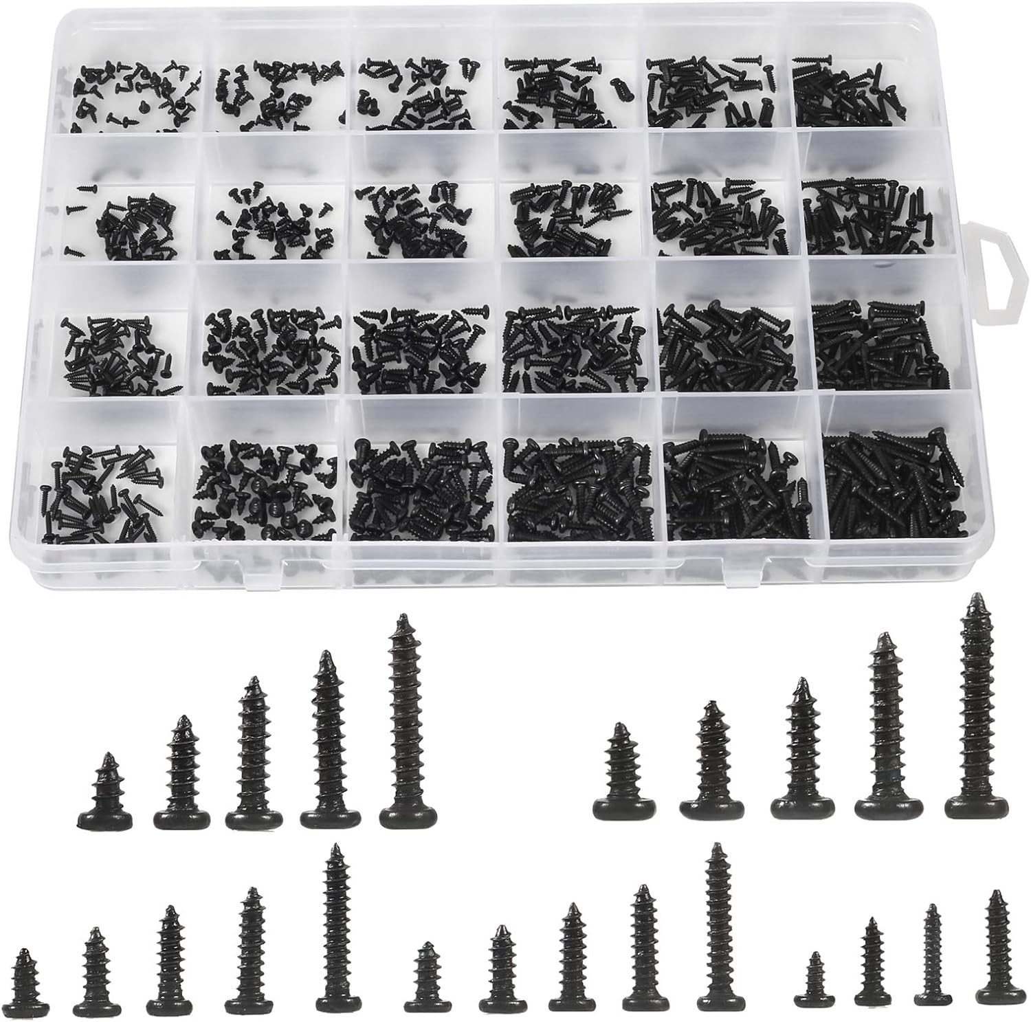 All-in-One 1100-Piece Mini Screw Set for Versatile Laptop Repair Solutions