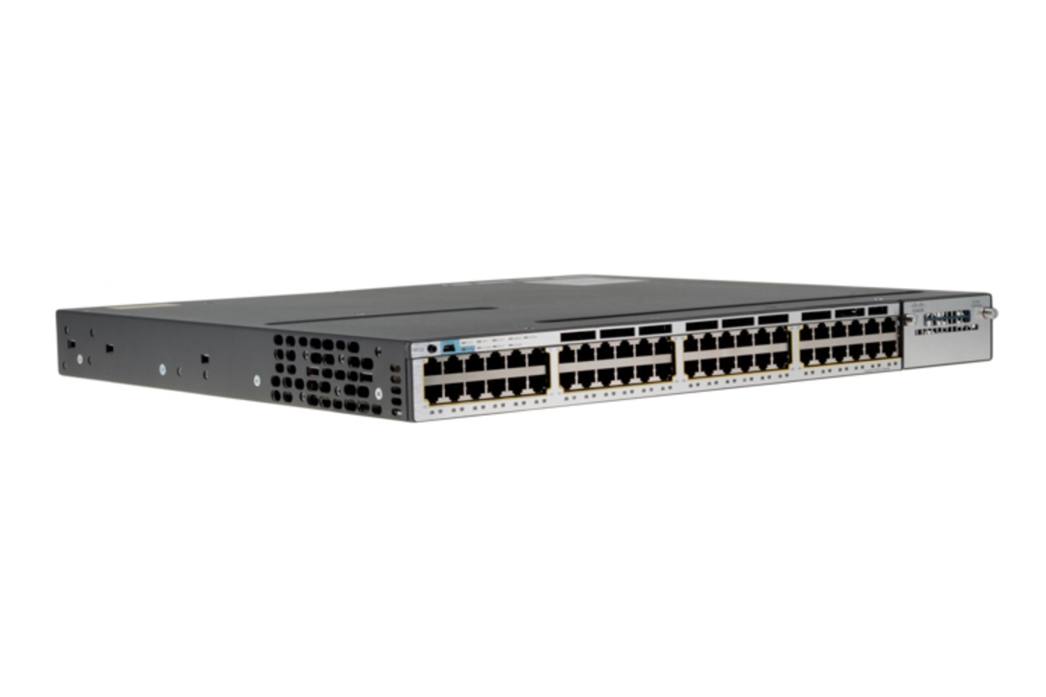Cisco 3750X Series 48 Port PoE+ switch, WS-C3750X-48P-S - Lifetime Warranty