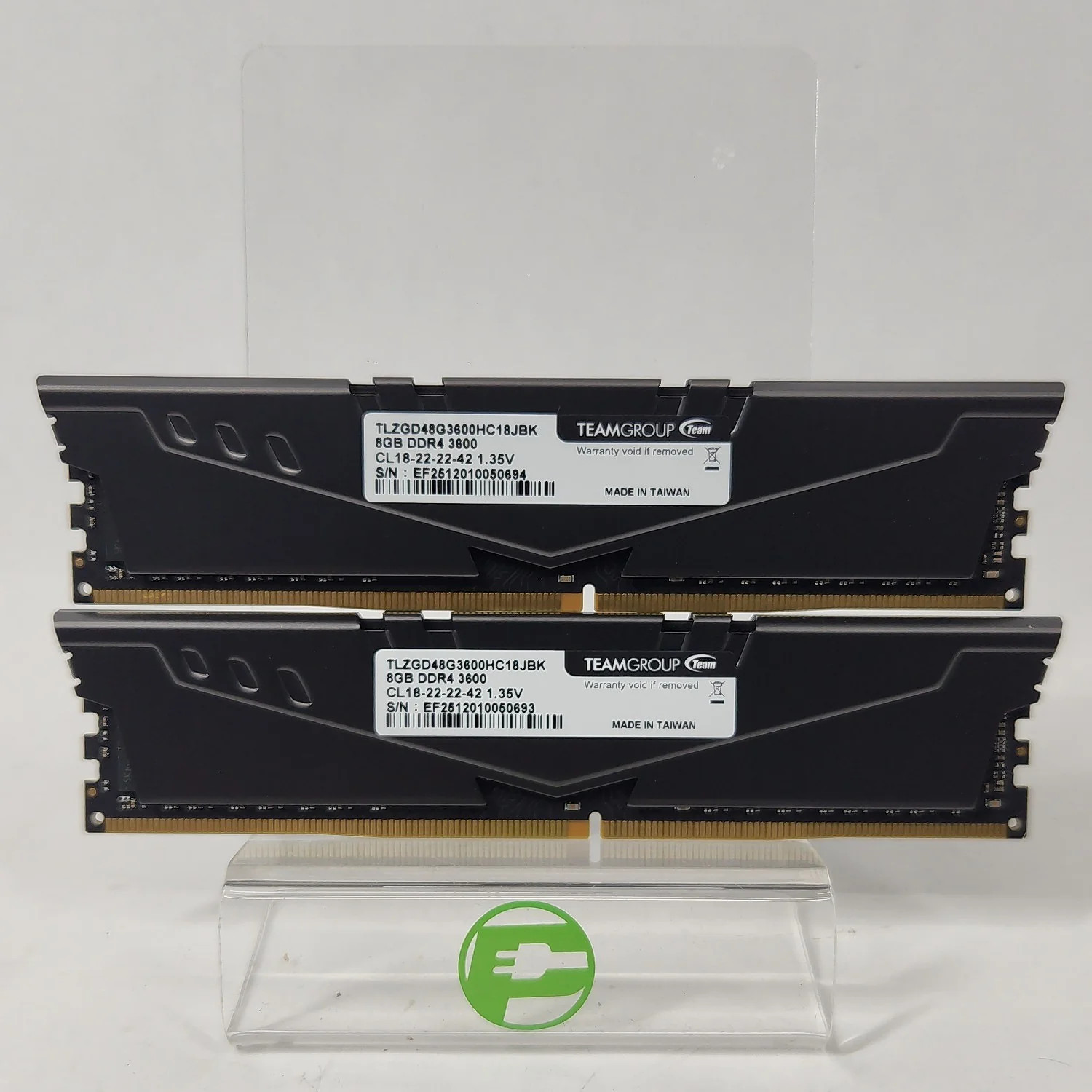 TeamGroup Vulcan Z 16GB (2x8GB) RAM DDR4 3600MHz TLZGD48G3600HC18JBK