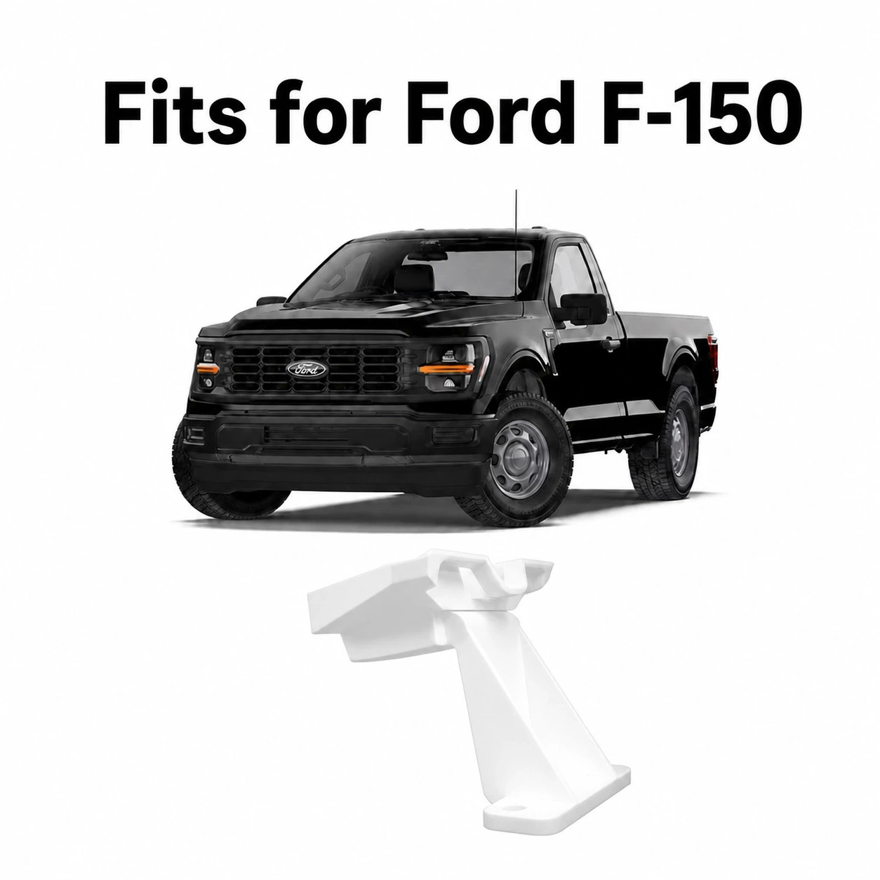 Joytutus Starlink Mini Mount Interior Dash Mount for Ford F-150 White