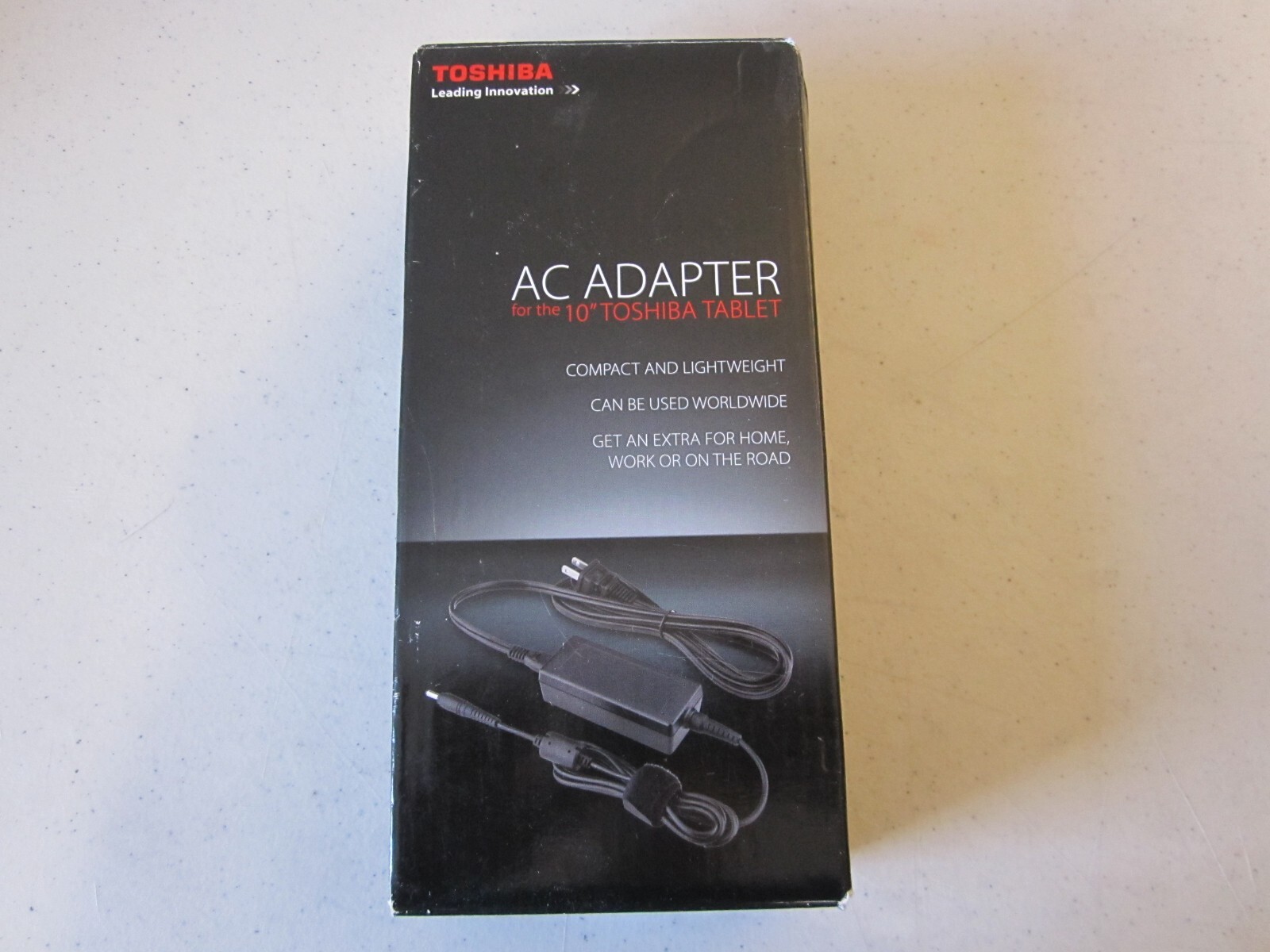 Genuine Toshiba PA3922U-1ARA 30W Global AC Power Adapter for Toshiba 10" Tablet
