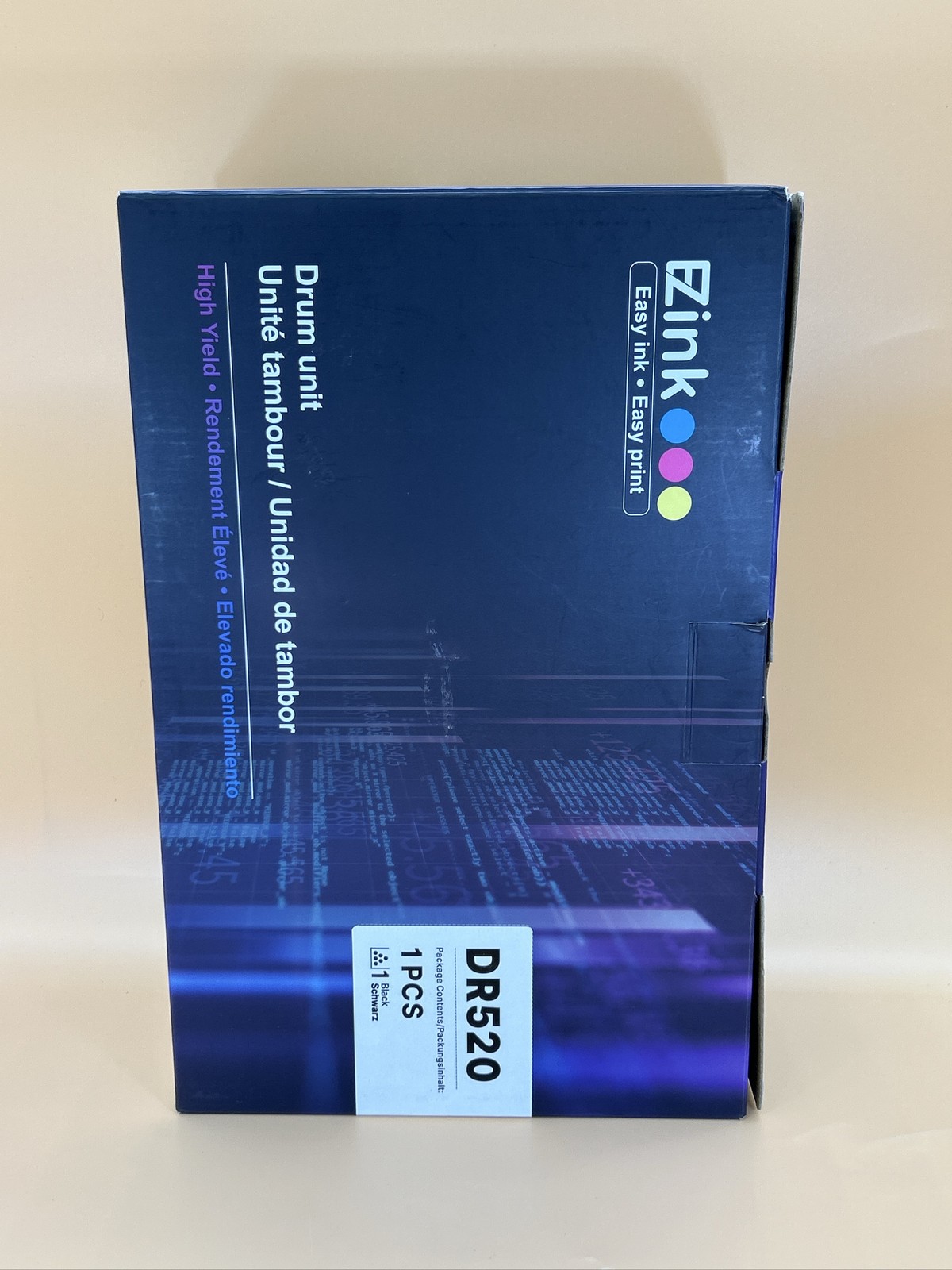Ezink. DR520 Drum Unit for Brother HL-5240 HL-5250DN MFC-8460N MFC-8860DN.